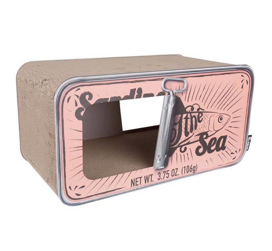 Cat Scratcher Sardine Pink