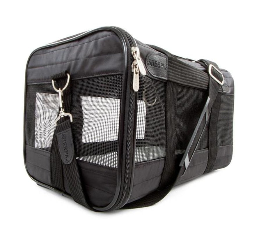 Sherpa - Original Deluxe Lattice Stitch Travel Bag Pet Carrier — Furhaven  Pet Products