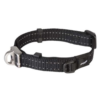 Rogz Dog Collar Safety Black