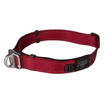 Rogz Hondenhalsband Safety Rood