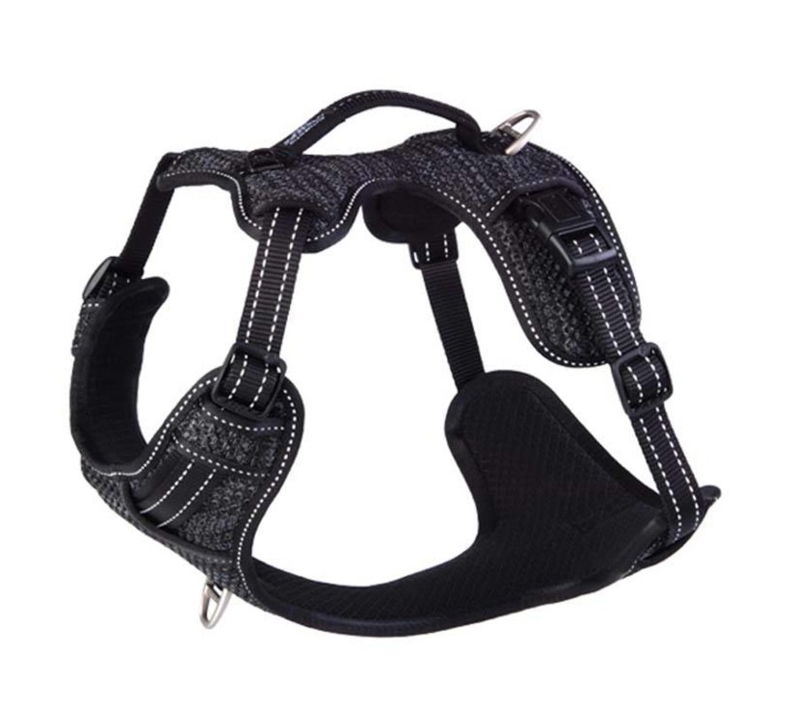 Rogz Hondentuig Explore Harness Zwart
