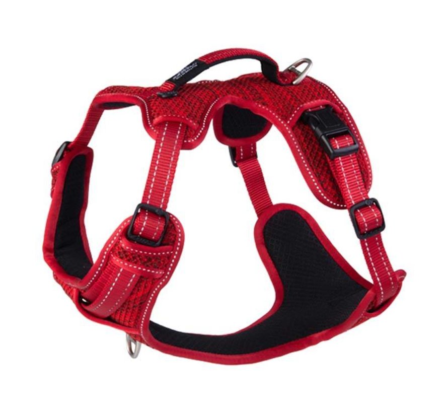 Nieuwe aankomst Voorman domein Rogz Hondentuig Explore Harness Rood - Petsonline