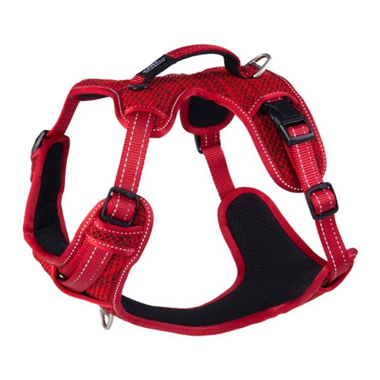 Hondentuig Explore Harness Rood