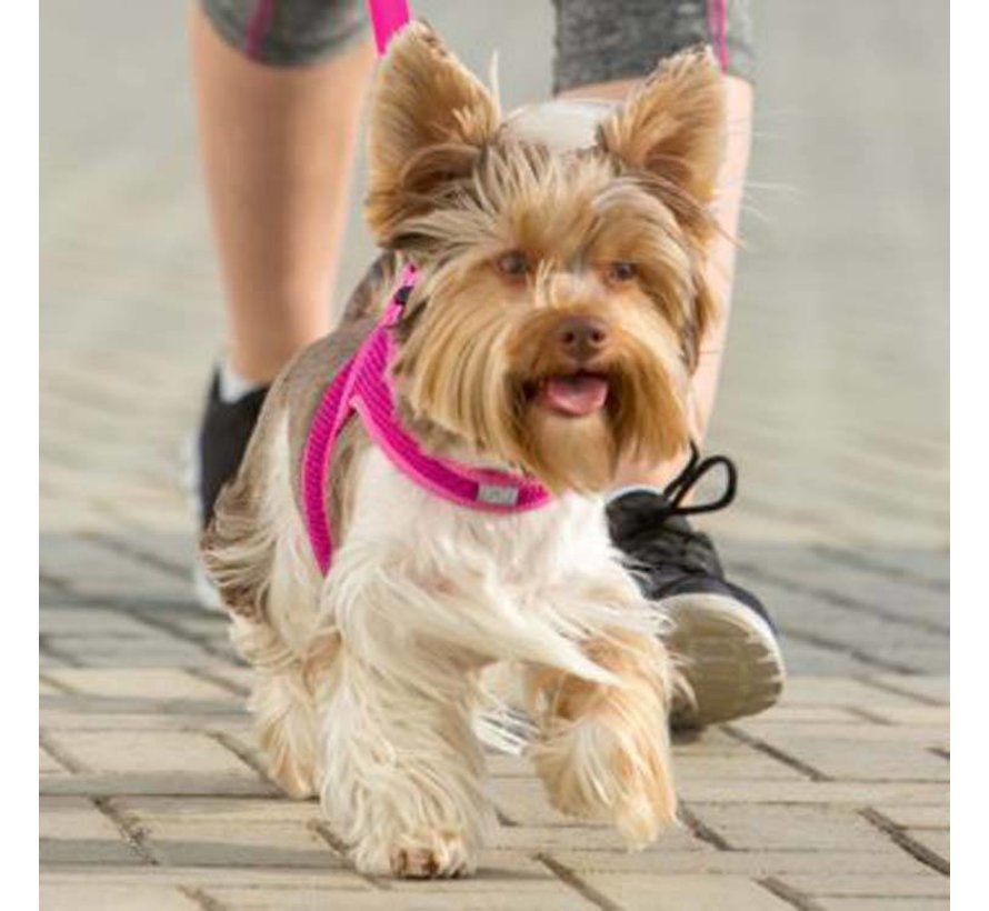 Dog Harness Utility Fast Fit Pink