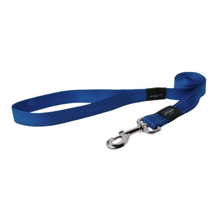 Afbeelding Rogz for dogs fanbelt long lijn blauw door Petsonline