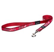 Rogz Dog Leash Red Bone