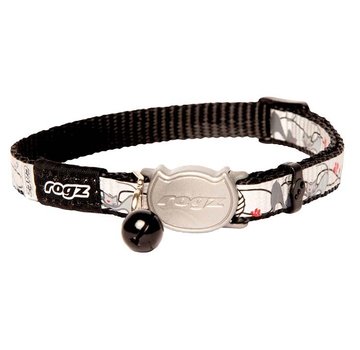 Rogz Cat Collar Reflectocat Black Cat