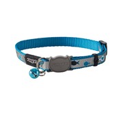 Rogz Cat Collar Reflectocat Blue Fish