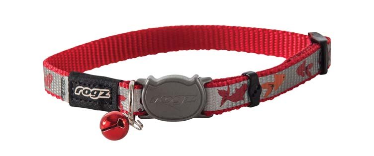 Afbeelding Kattenhalsband Reflectocat Red Fish door Petsonline