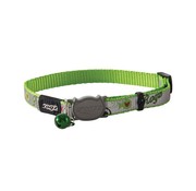 Rogz Kattenhalsband Reflectocat Green Fish