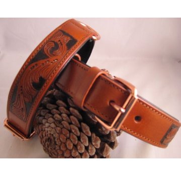 Heim Dog Collar Savanne Cognac