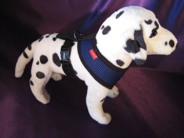 Puppia Soft Harness - M - Blauw