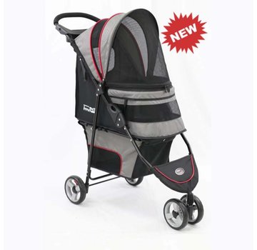 Innopet Hondenbuggy Avenue Grey/Red