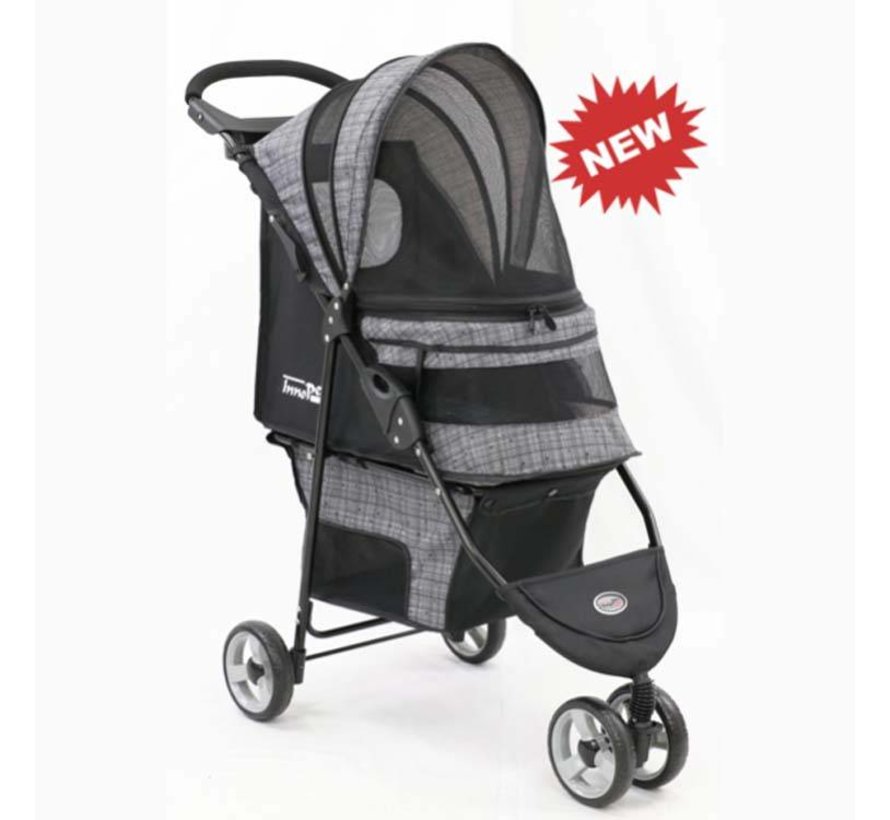 Pet Stroller Avenue Blended Grey