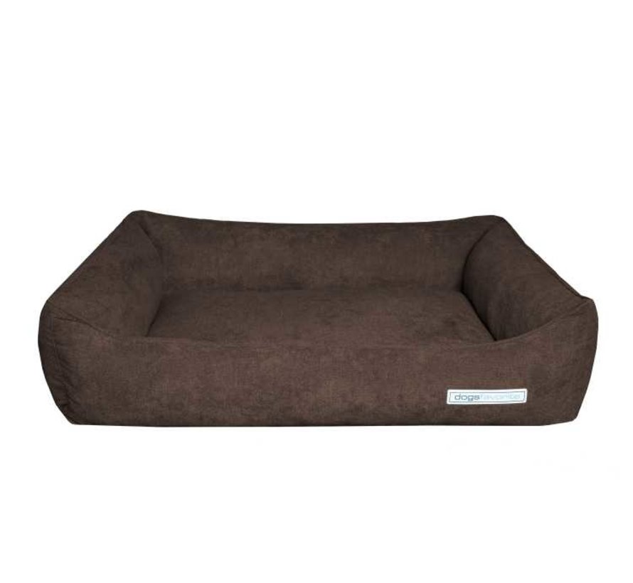 Dog Bed Supersoft Brown