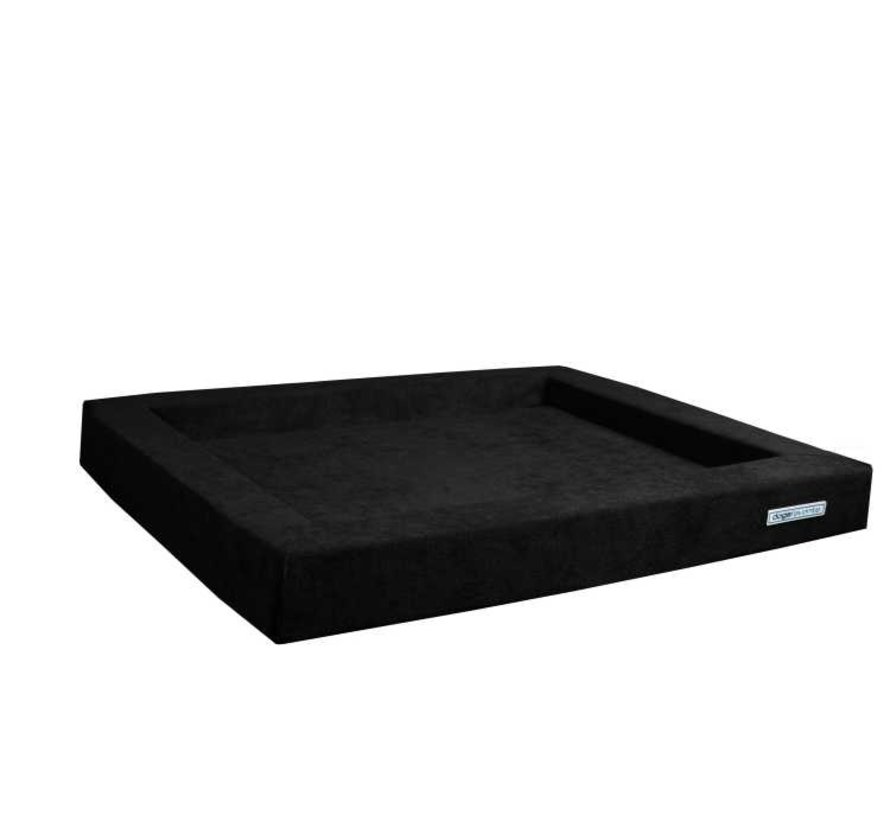 Dog Bed Relax Supersoft Black