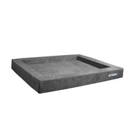 Dogsfavorite Dog bed Relax Supersoft Gray