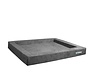 Dog bed Relax Supersoft Gray