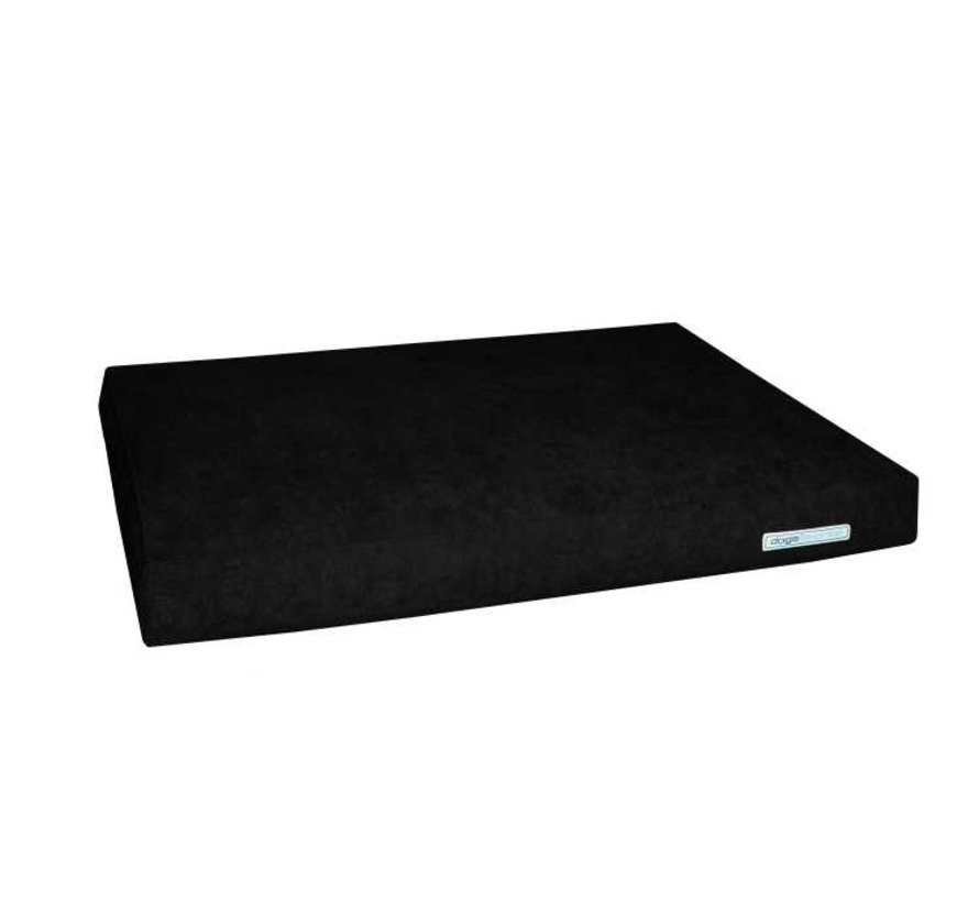 Dog Cushion Big Pad Supersoft Black