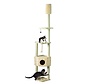 Corner Cat Tree High Beige