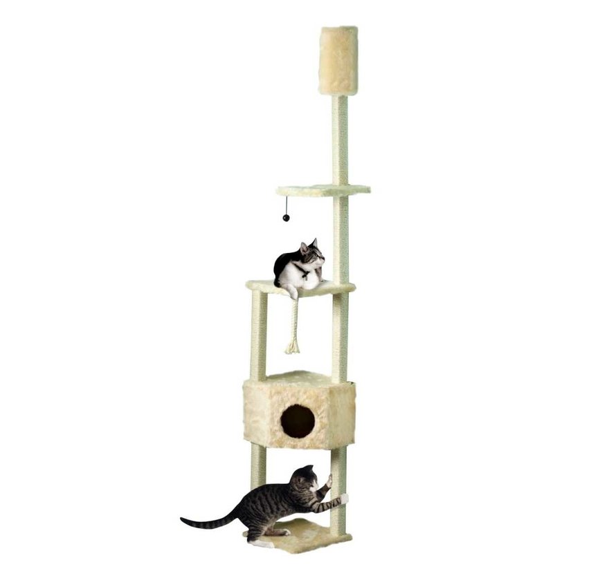 Corner Cat Tree High Beige