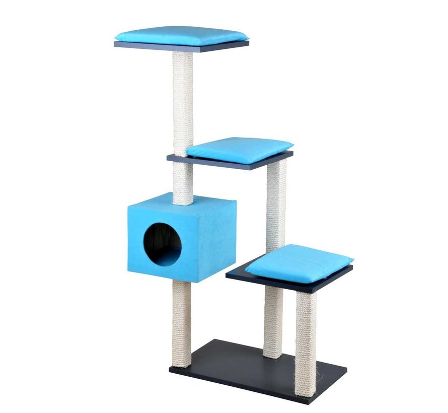 Cat Tree Cozy Blue XL