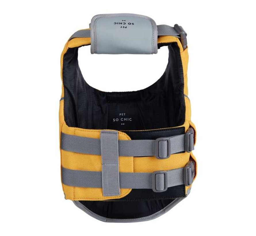 Dog Life Jacket Yellow