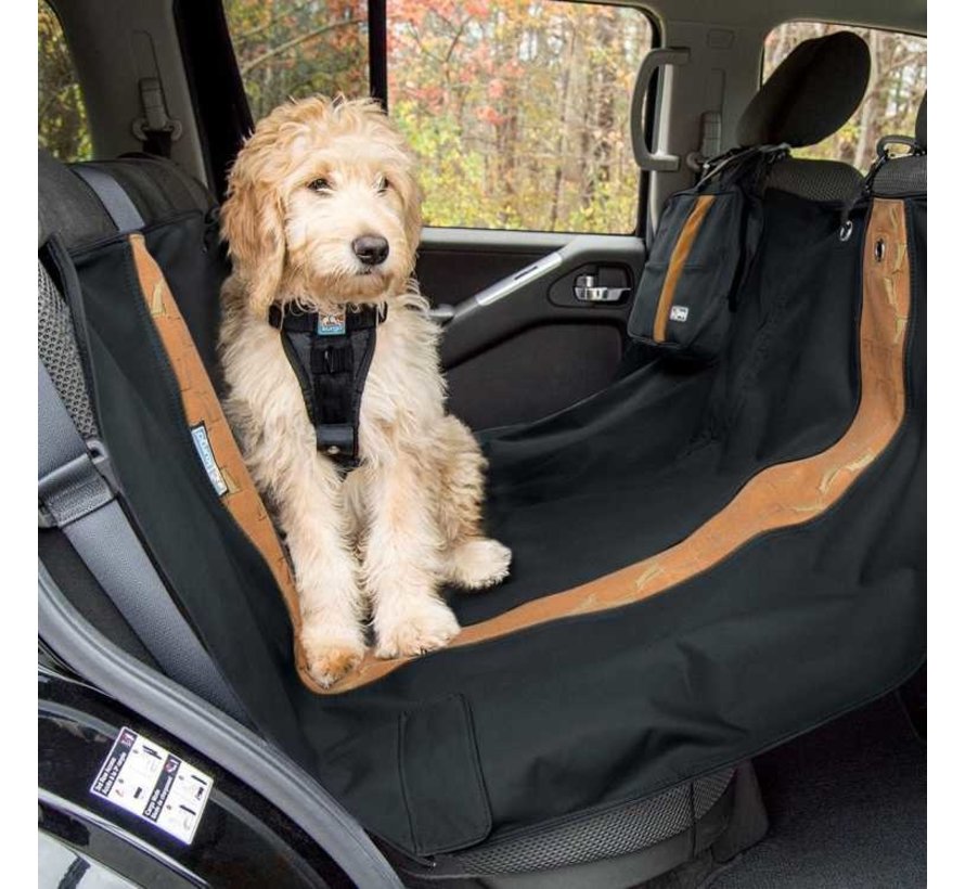 Dog blanket for the back seat Hammock Black