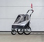 Pet Stroller Sporty Dog Trailer Grey/Black