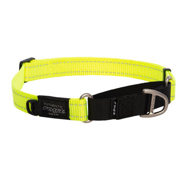 Rogz Dog Collar Utility Control Yellow