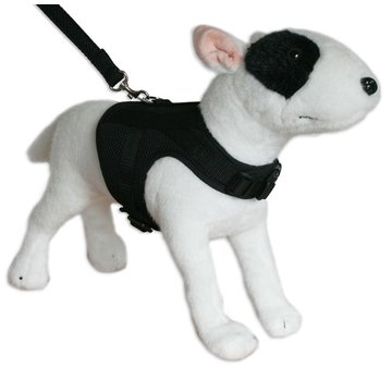 Doxtasy Hondentuig Dog Harness Jacket Mesh Black