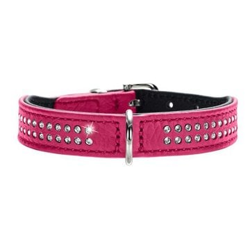 Hunter Dog Collar Diamond Petit Pink