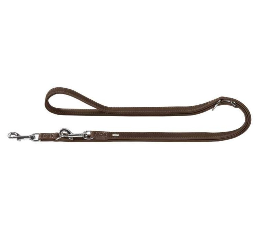 Adjustable Hunting Dog Leash Brown