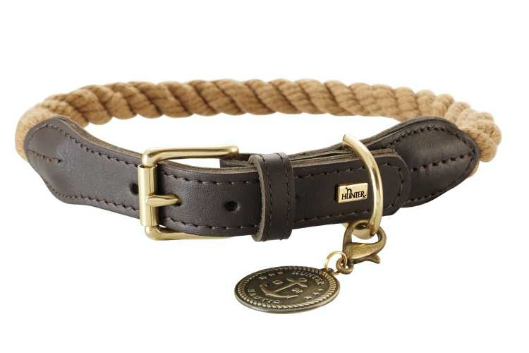 Hondenhalsband List Beige