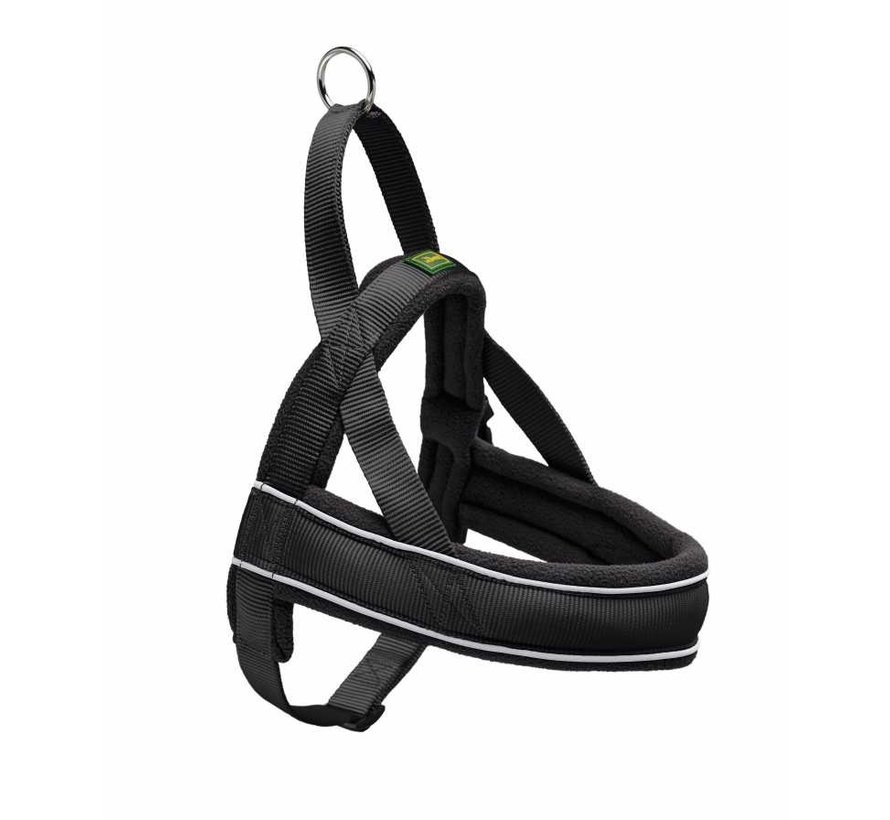 Hondentuig Racing Zwart