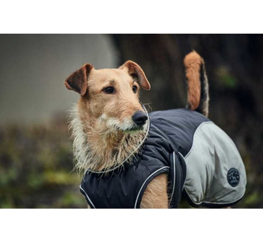 Dog Coat Uppsala Cozy Grey