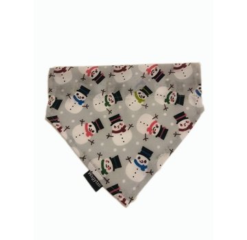 Wagytail Dog Scarf Snowman Bandana