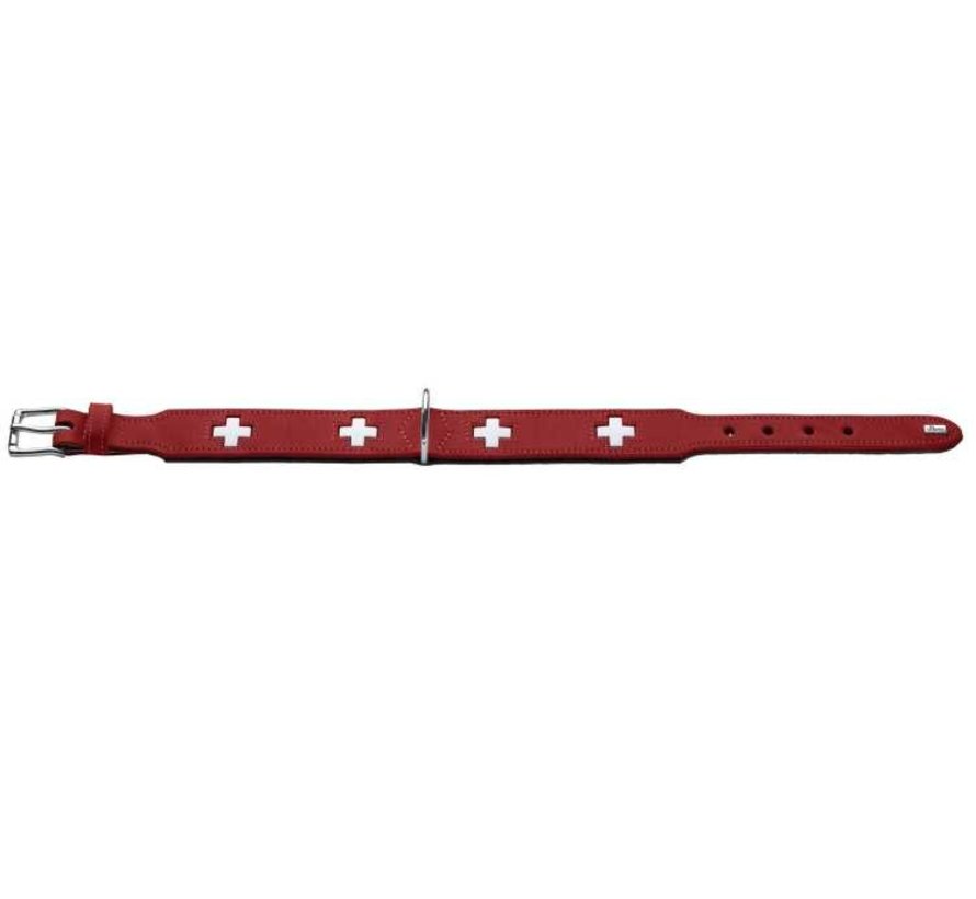 Swiss Red Dog Collar