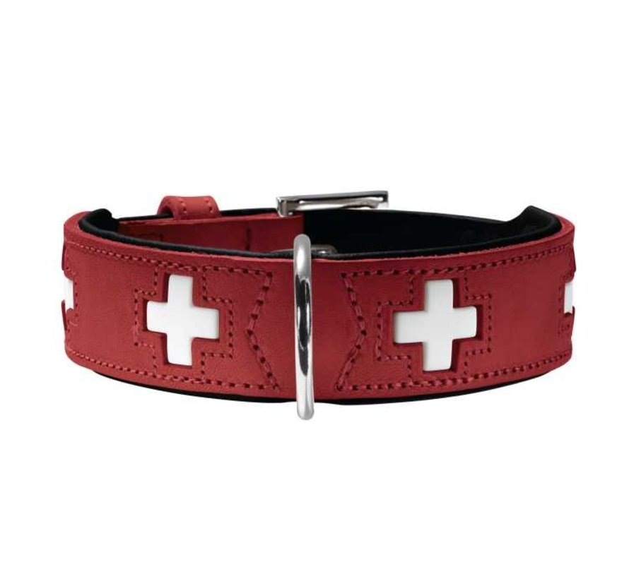 Swiss Red Dog Collar