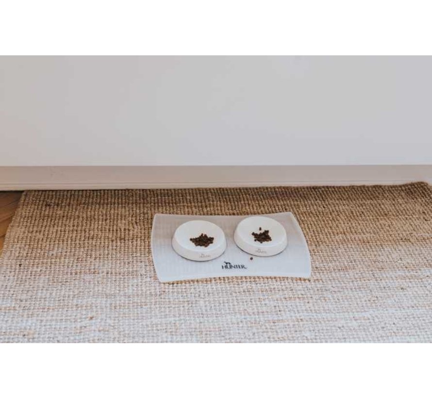 Voerbakmat Selection Transparant