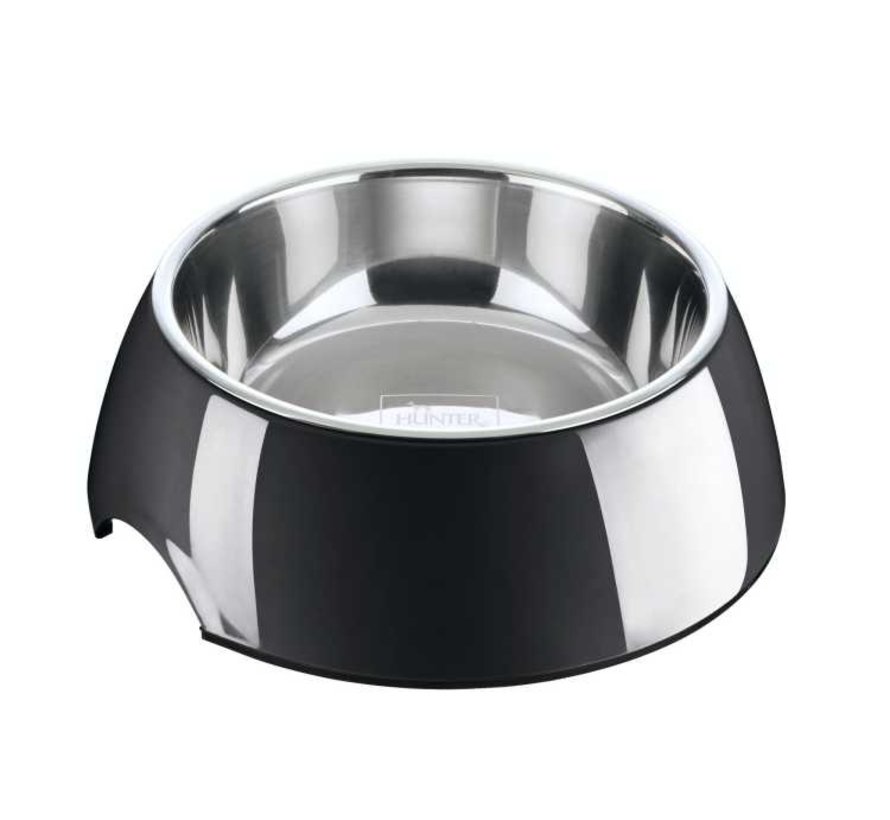 Drinking Bowl / Feeding Bowl Melamine Black