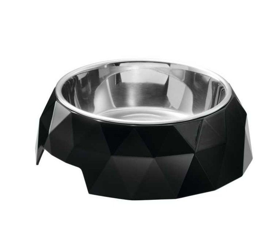 Drinking Bowl / Feeding Bowl Melamine Kimberley Black