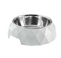 Drinking Bowl or Feeding Bowl Melamine Kimberley White