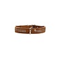 Dog Collar Diamond Elk Petit Cognac