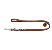 Hunter Adjustable Dog Leash Cognac Leather