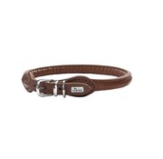 Hunter Dog Collar Round & Soft Brown