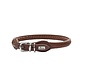 Dog Collar Round & Soft Brown