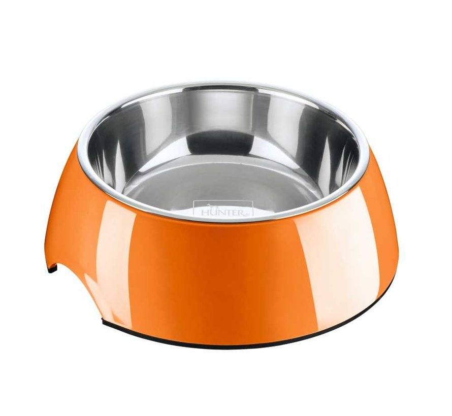 Hunter melamine dog bowl cheap