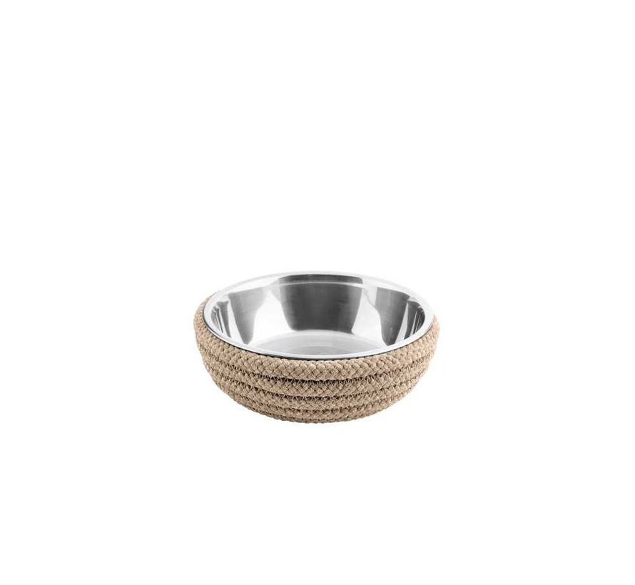 Drinking Bowl or Feeding Bowl Graz Beige