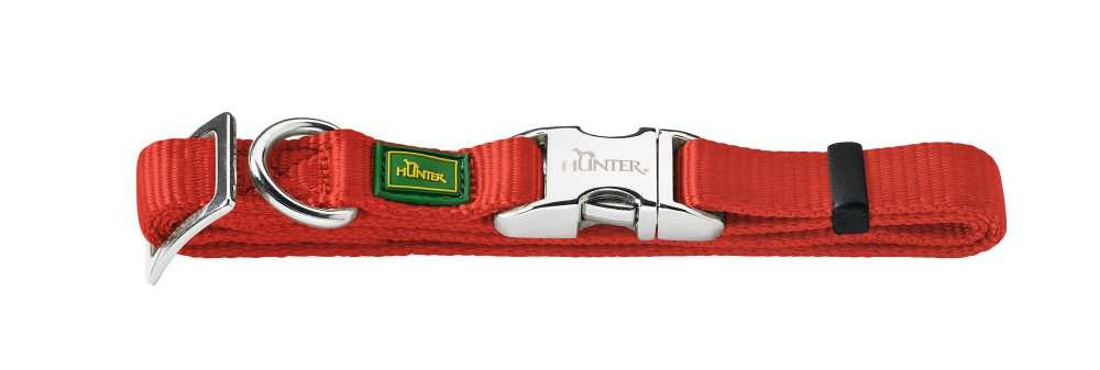 Afbeelding Hunter Halsband Vario Basic Alu-strong Rood door Petsonline